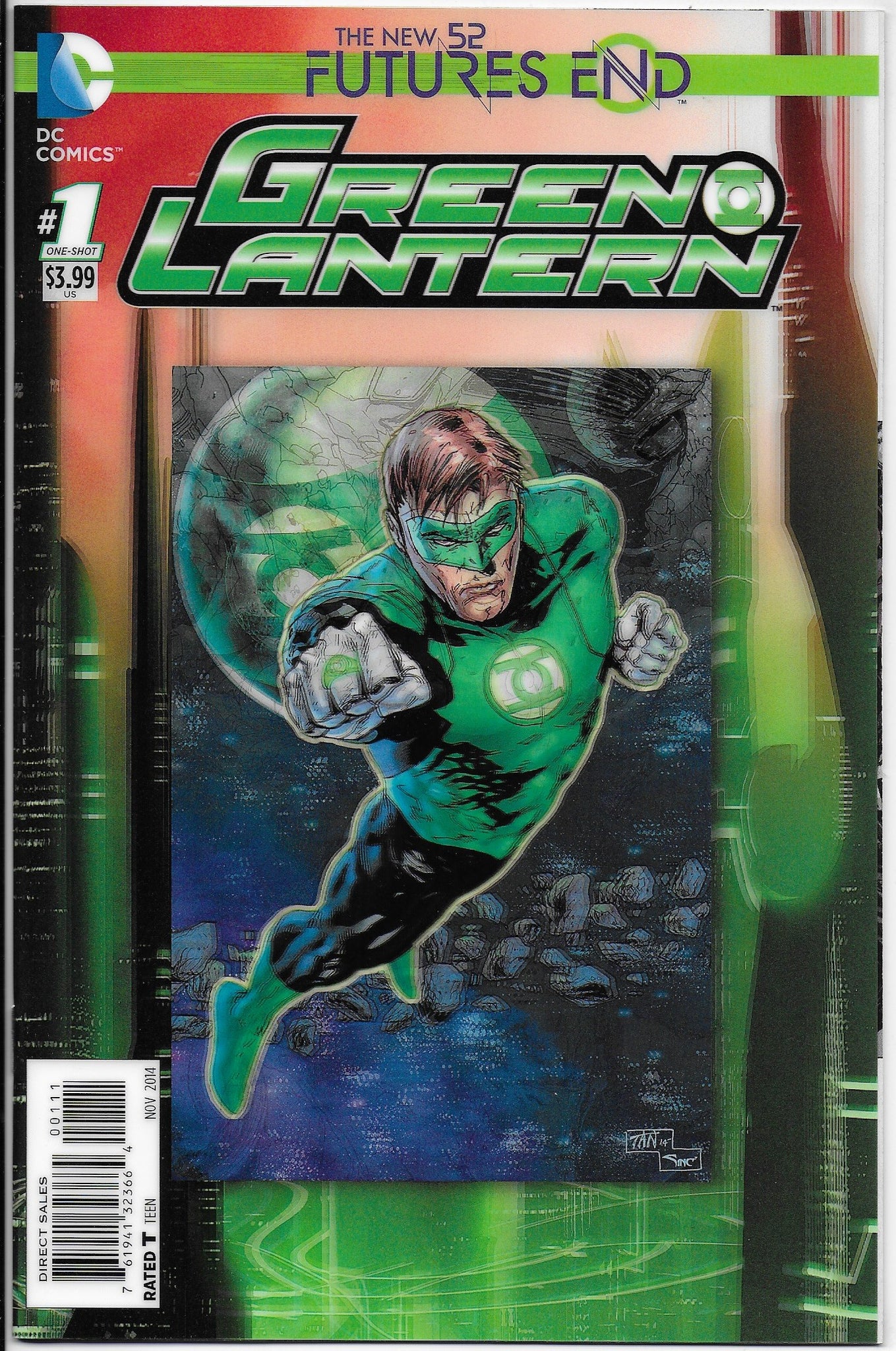 green lantern: futures end
