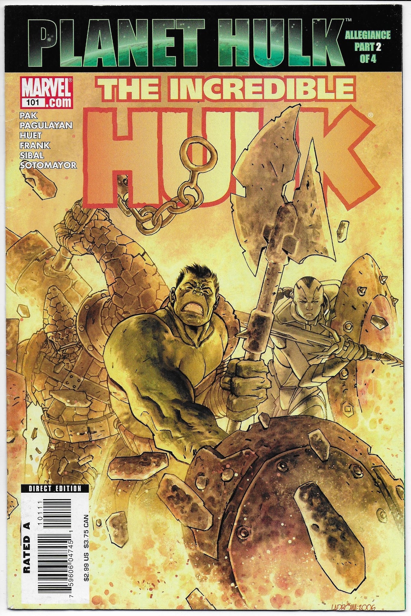 incredible hulk 101