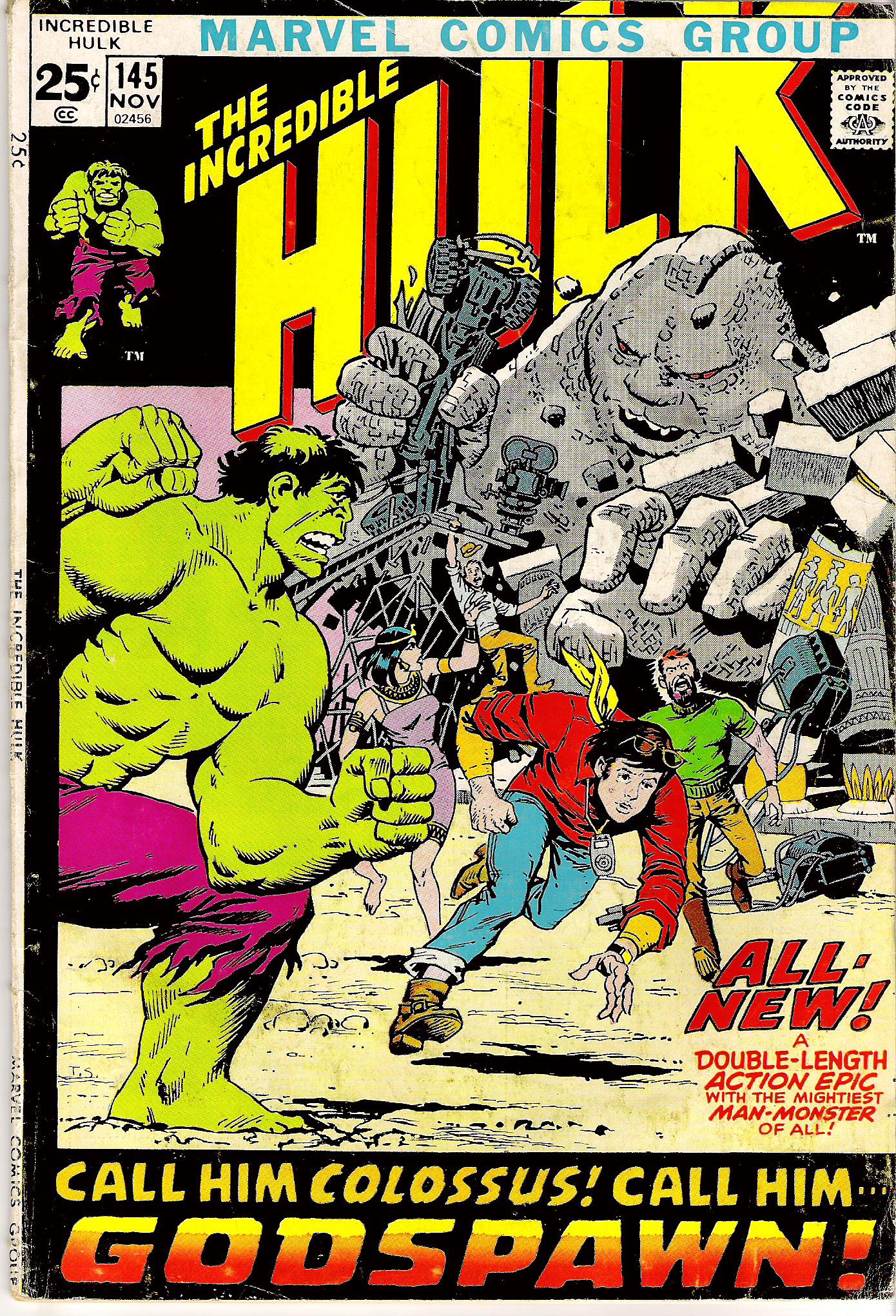 incredible hulk 145