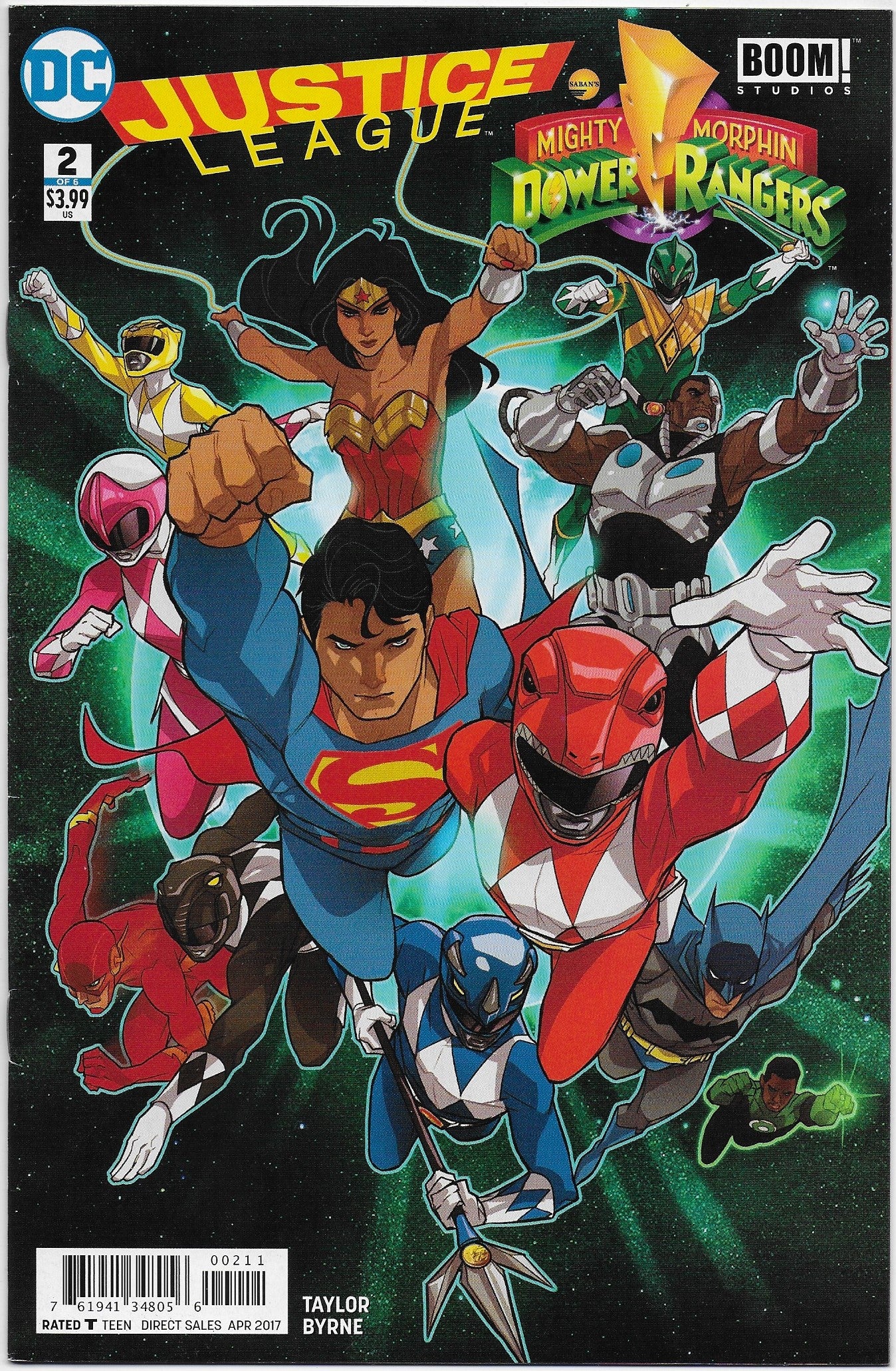 justice league/power rangers 2