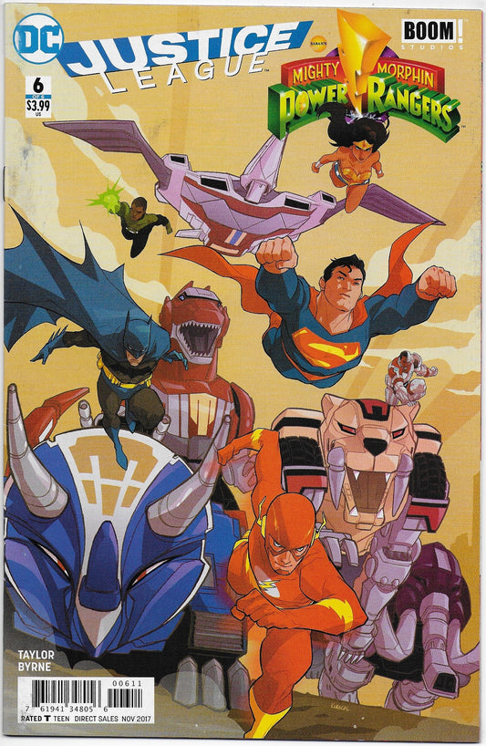 justice league/power rangers 6