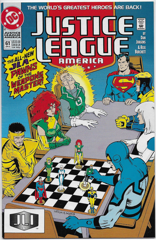 justice league america 61