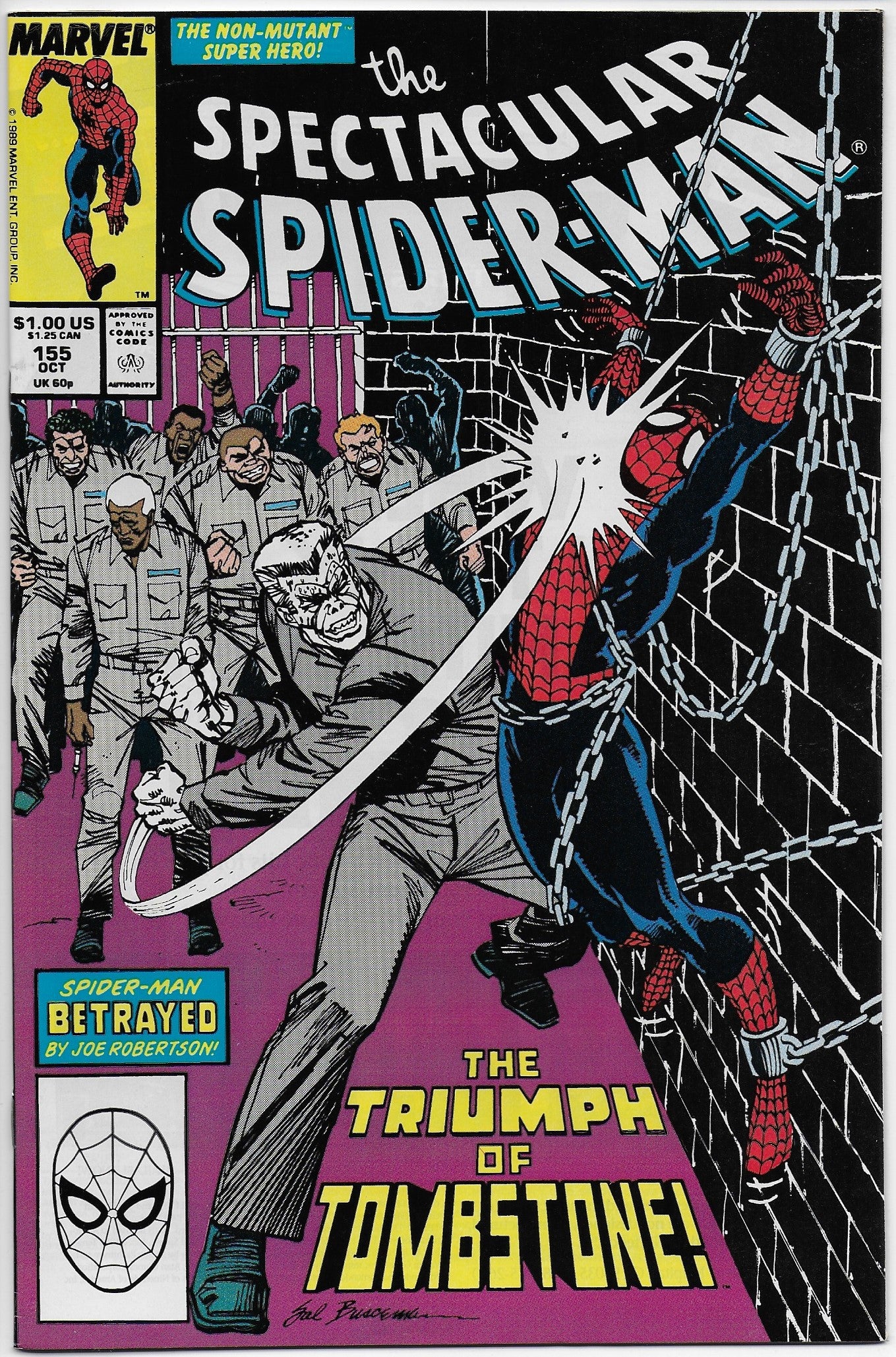 spectacular spider-man 155