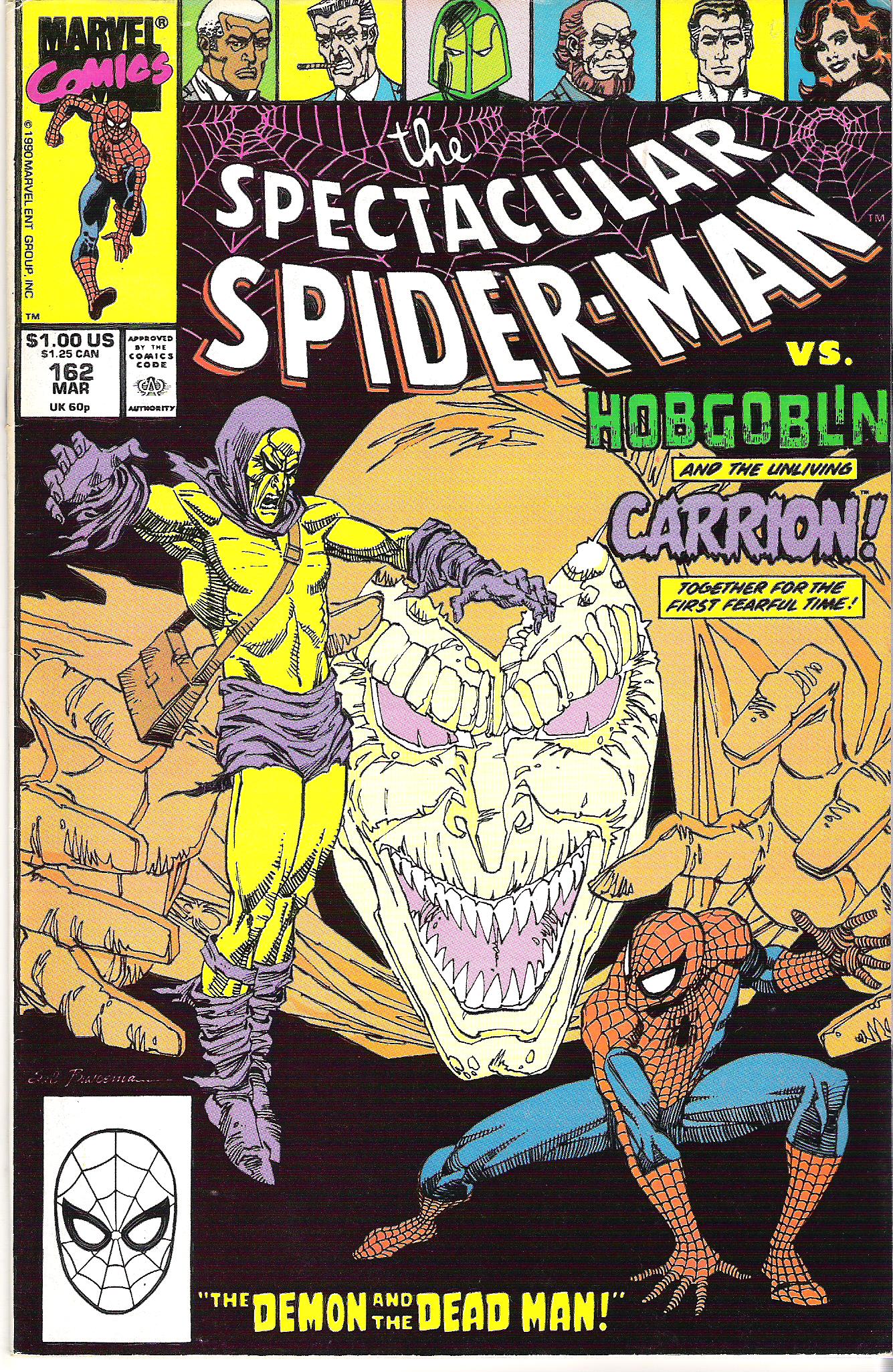 spectacular spider-man 162