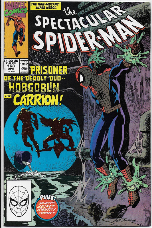 spectacular spider-man 163