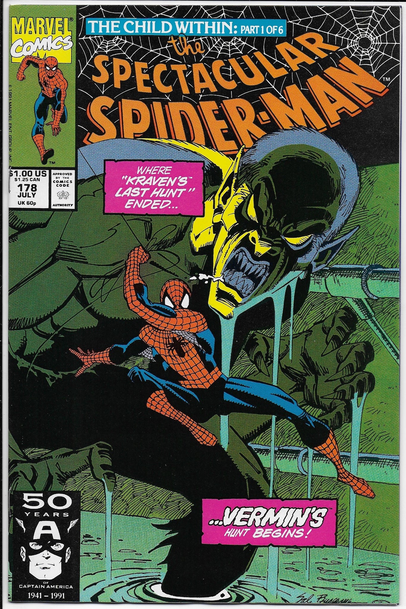 spectacular spider-man 178