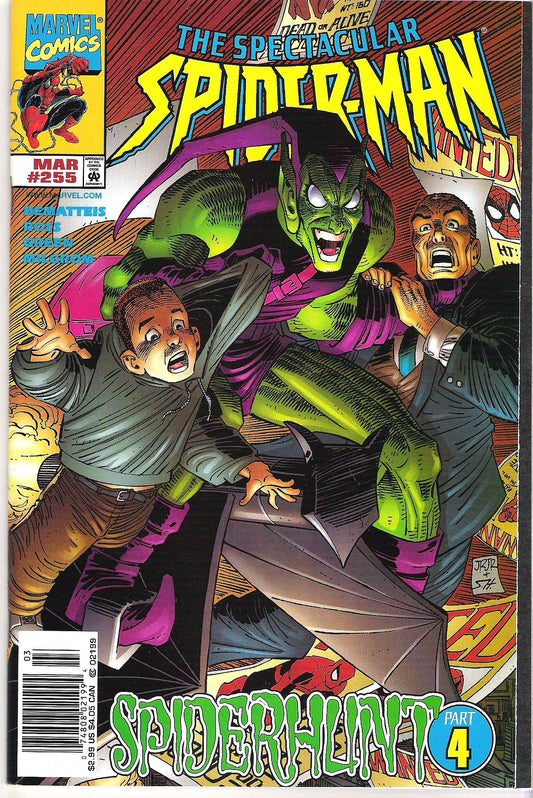 spectacular spider-man 255