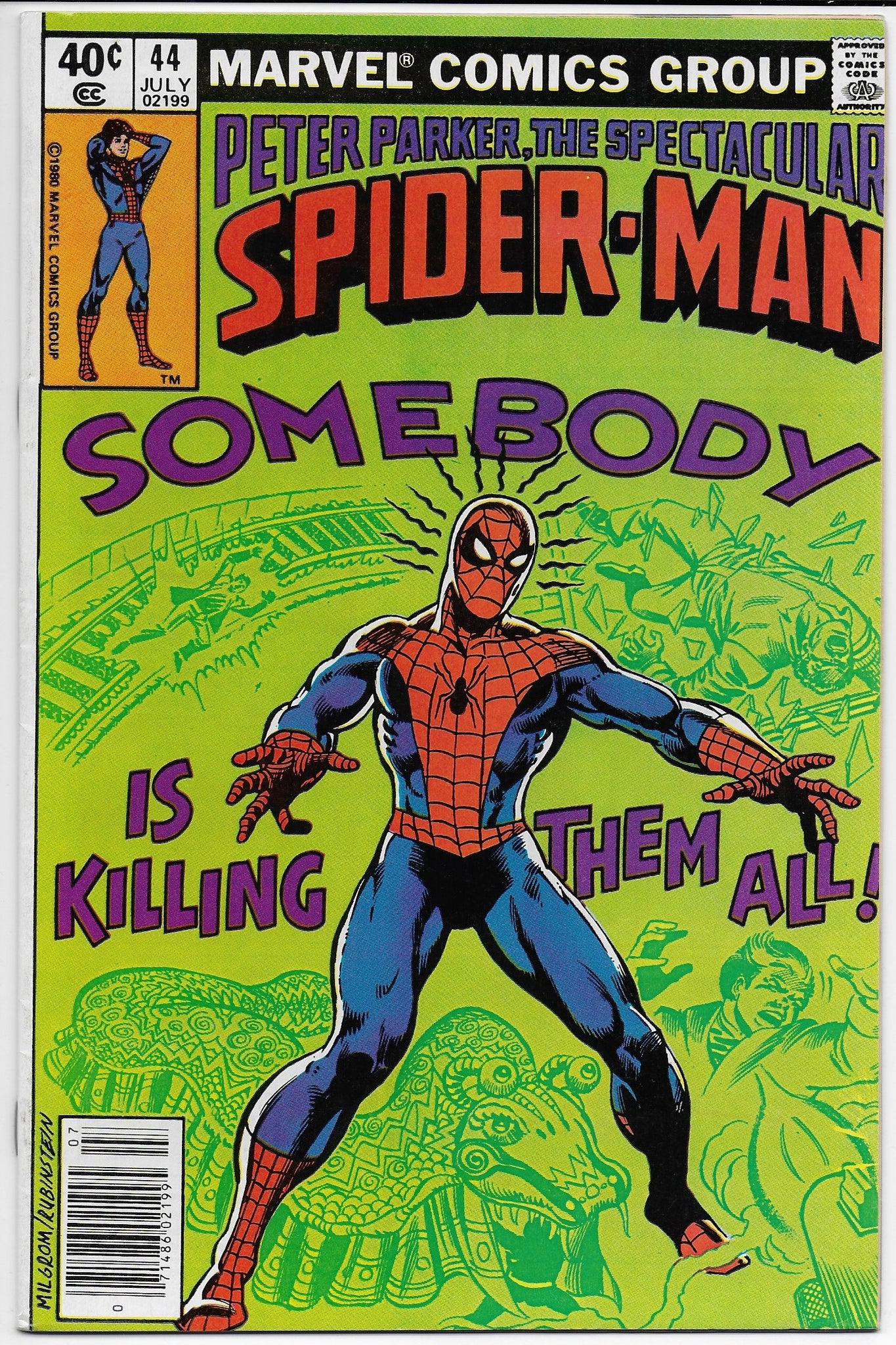 spectacular spider-man 44