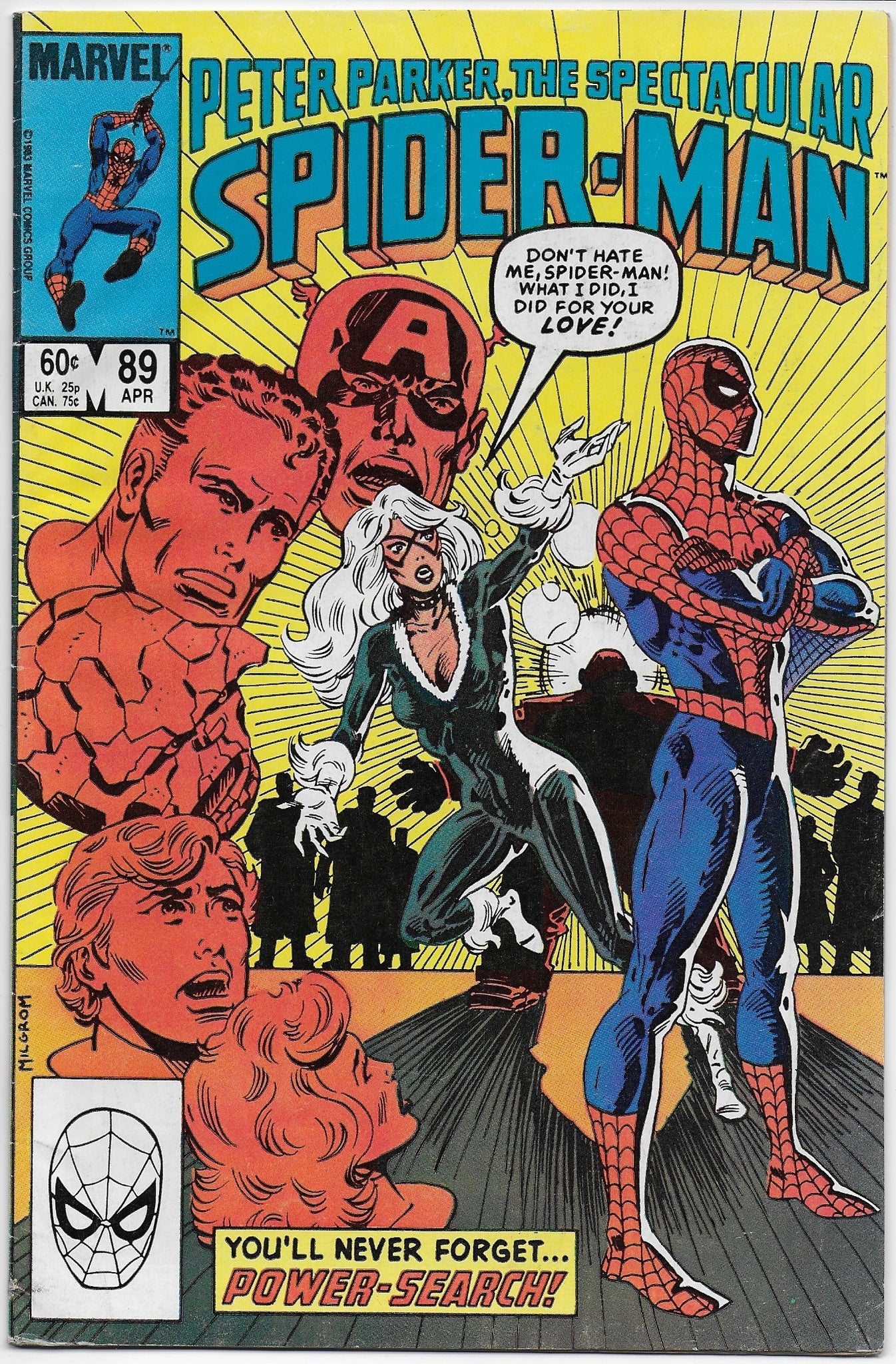 spectacular spider-man 89