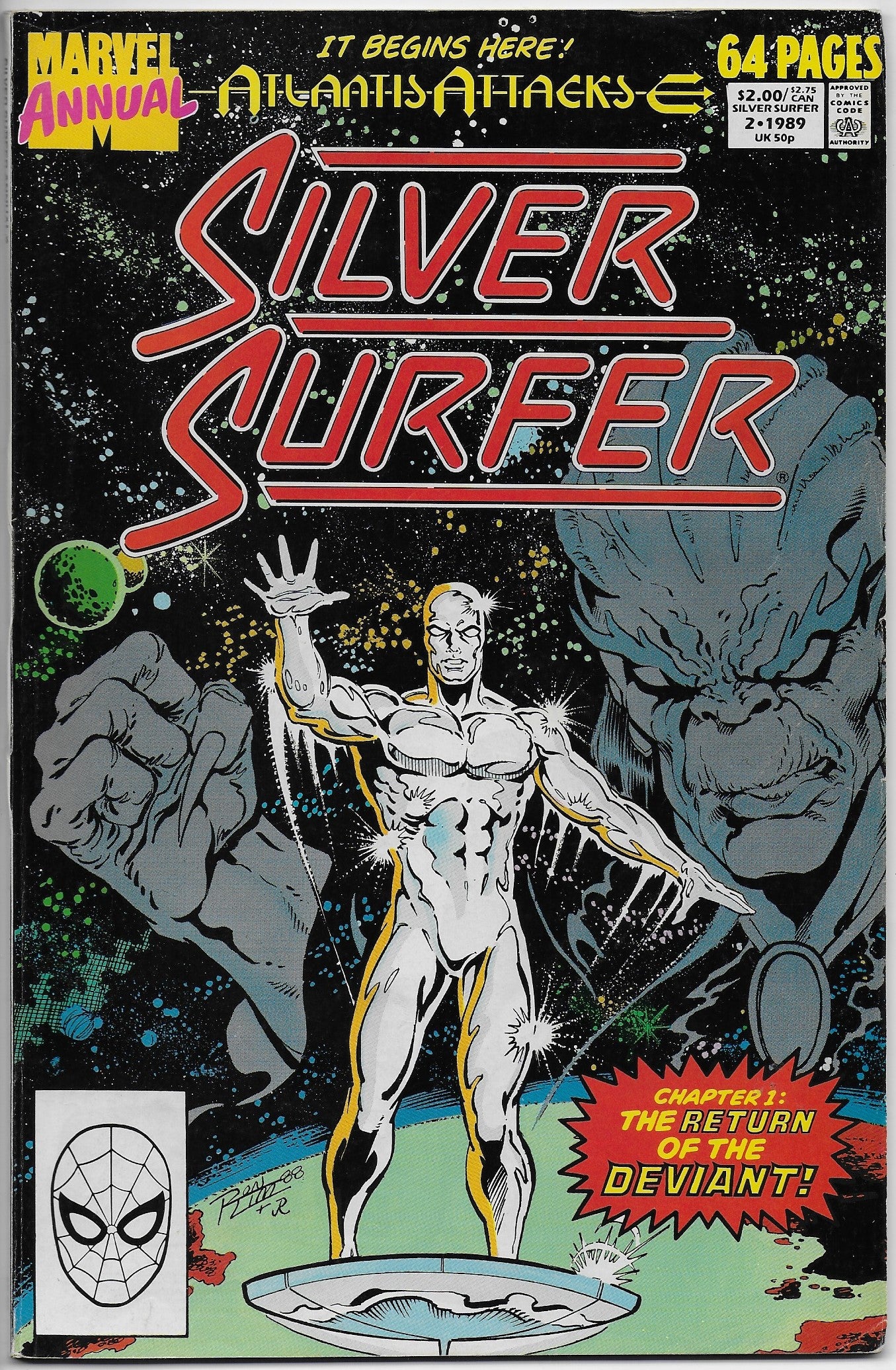 silver surfer annual 2