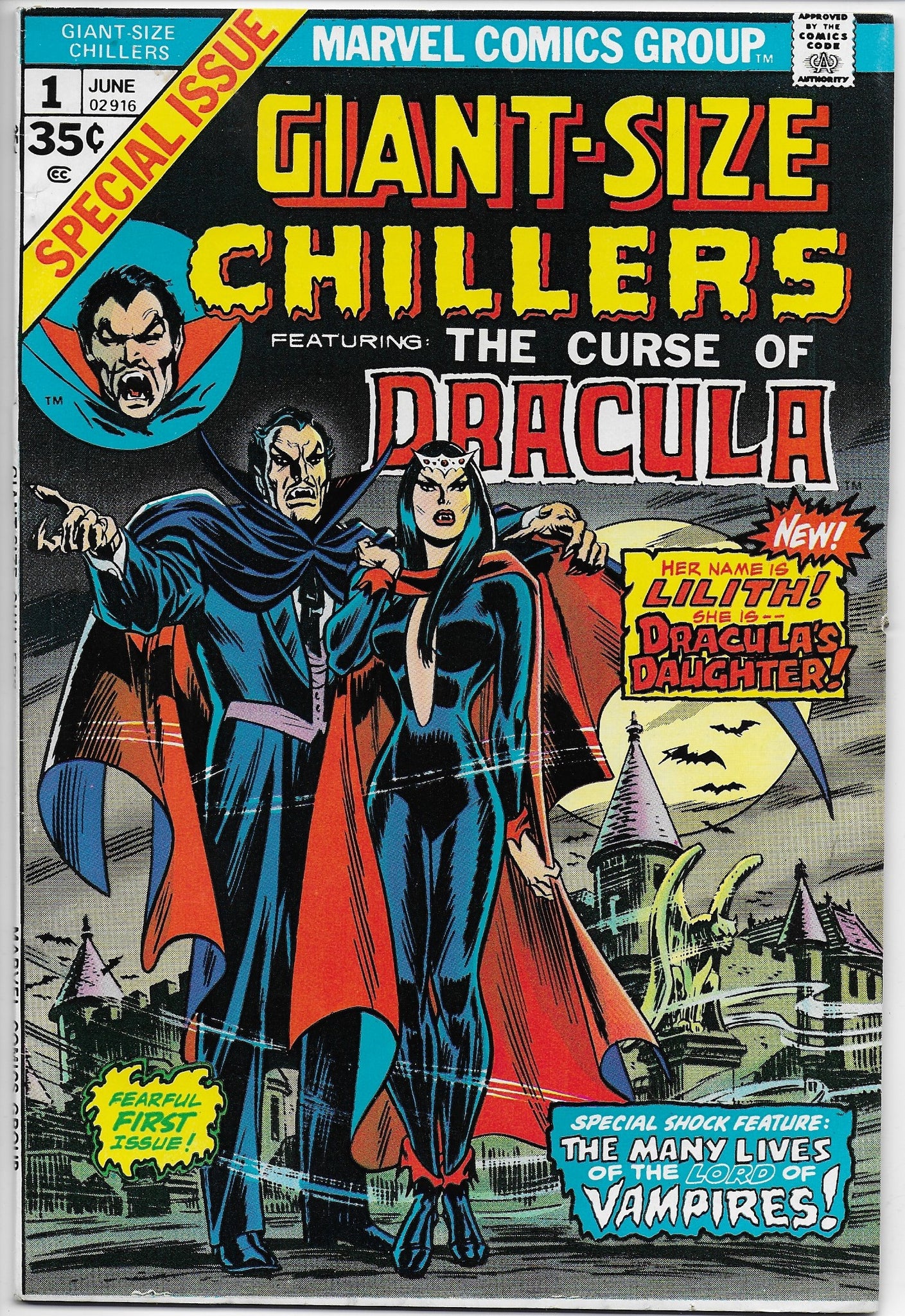 giant-size chillers: the curse of dracula