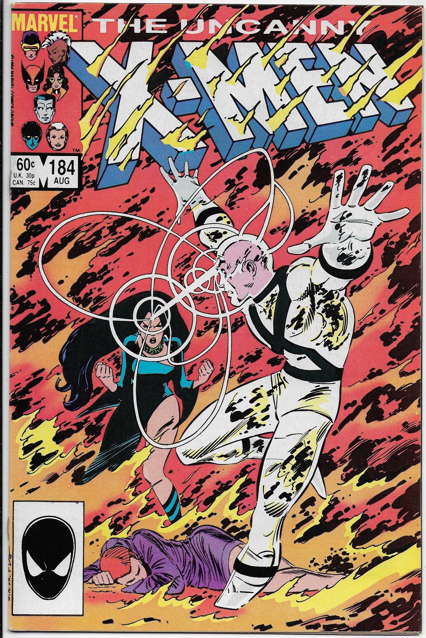 uncanny x-men 184