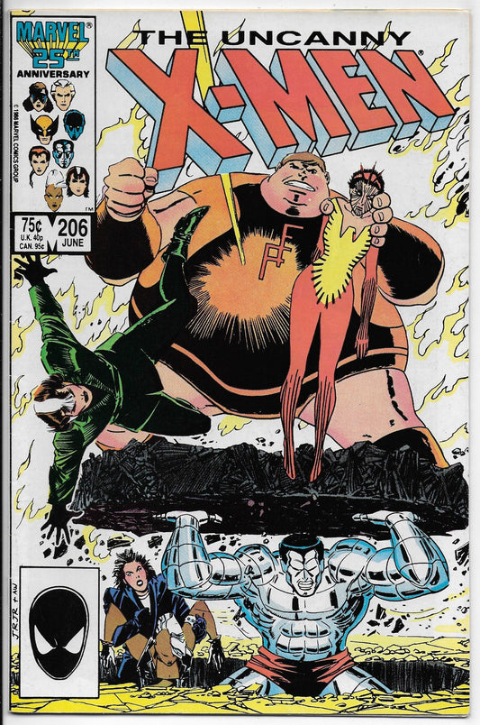 Uncanny X-Men 206