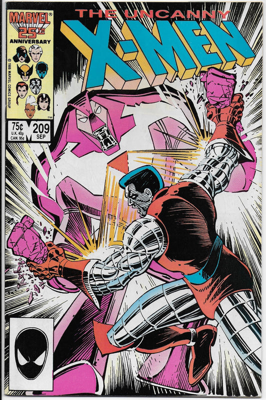 uncanny x-men 209