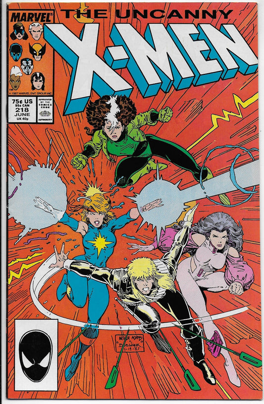 Uncanny X-Men 218