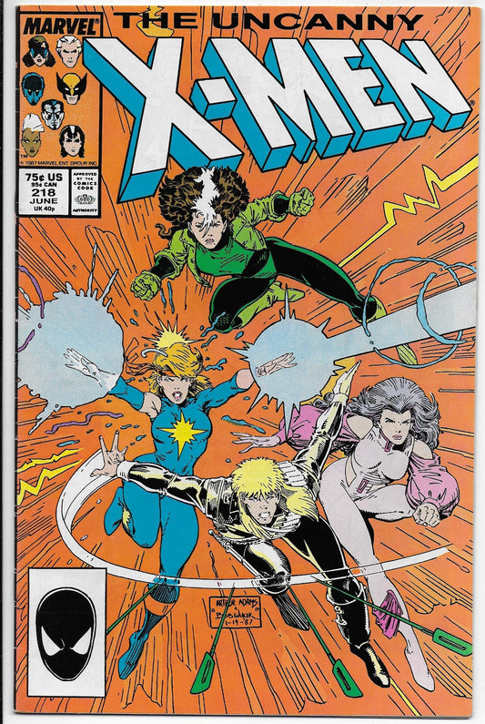 Uncanny X-Men 218