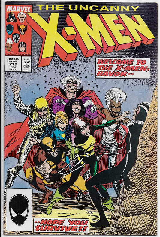 Uncanny X-Men 219
