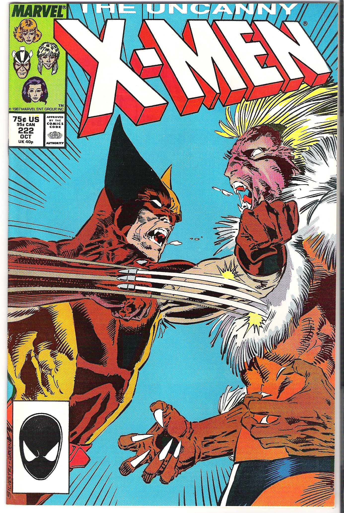 Uncanny X-Men 222