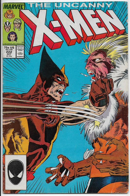 Uncanny X-Men 222