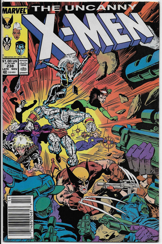 Uncanny X-Men 238