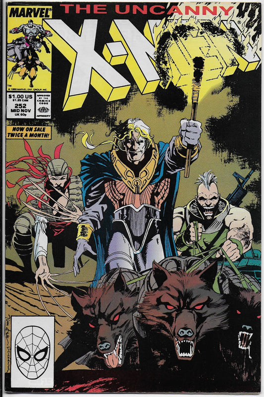 uncanny x-men 252