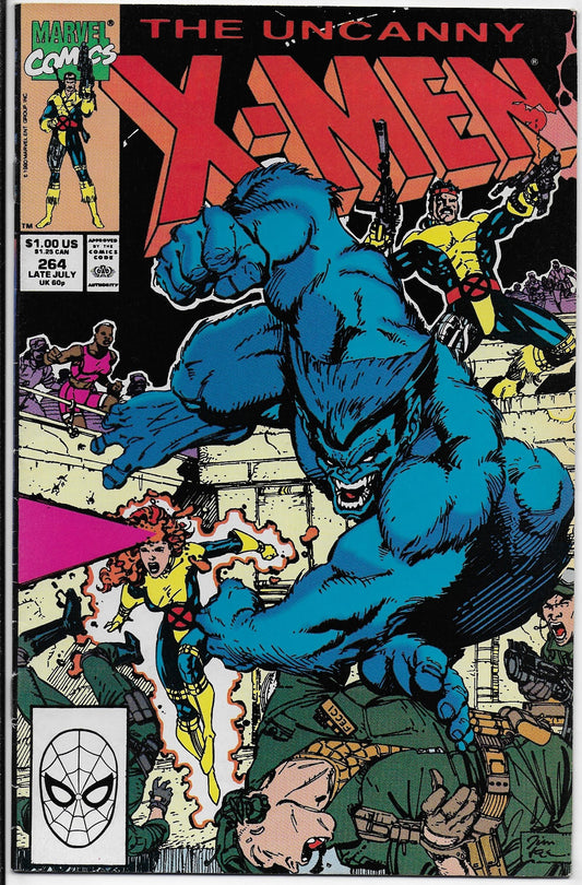 uncanny x-men 264