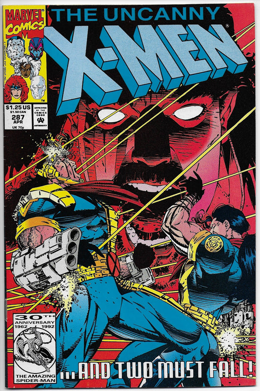 uncanny x-men 287
