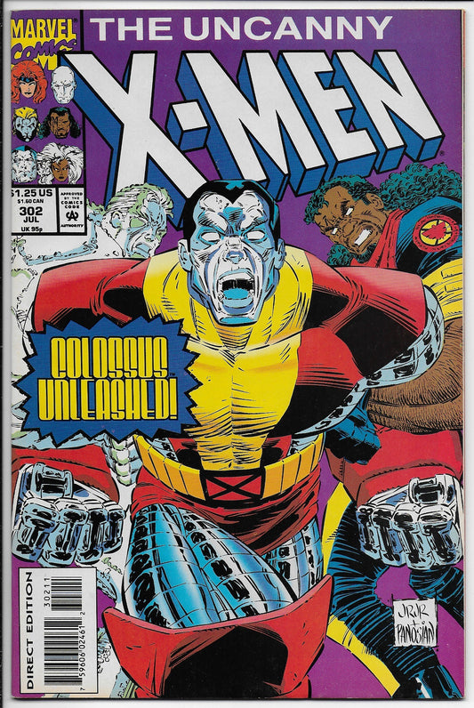 uncanny x-men 302