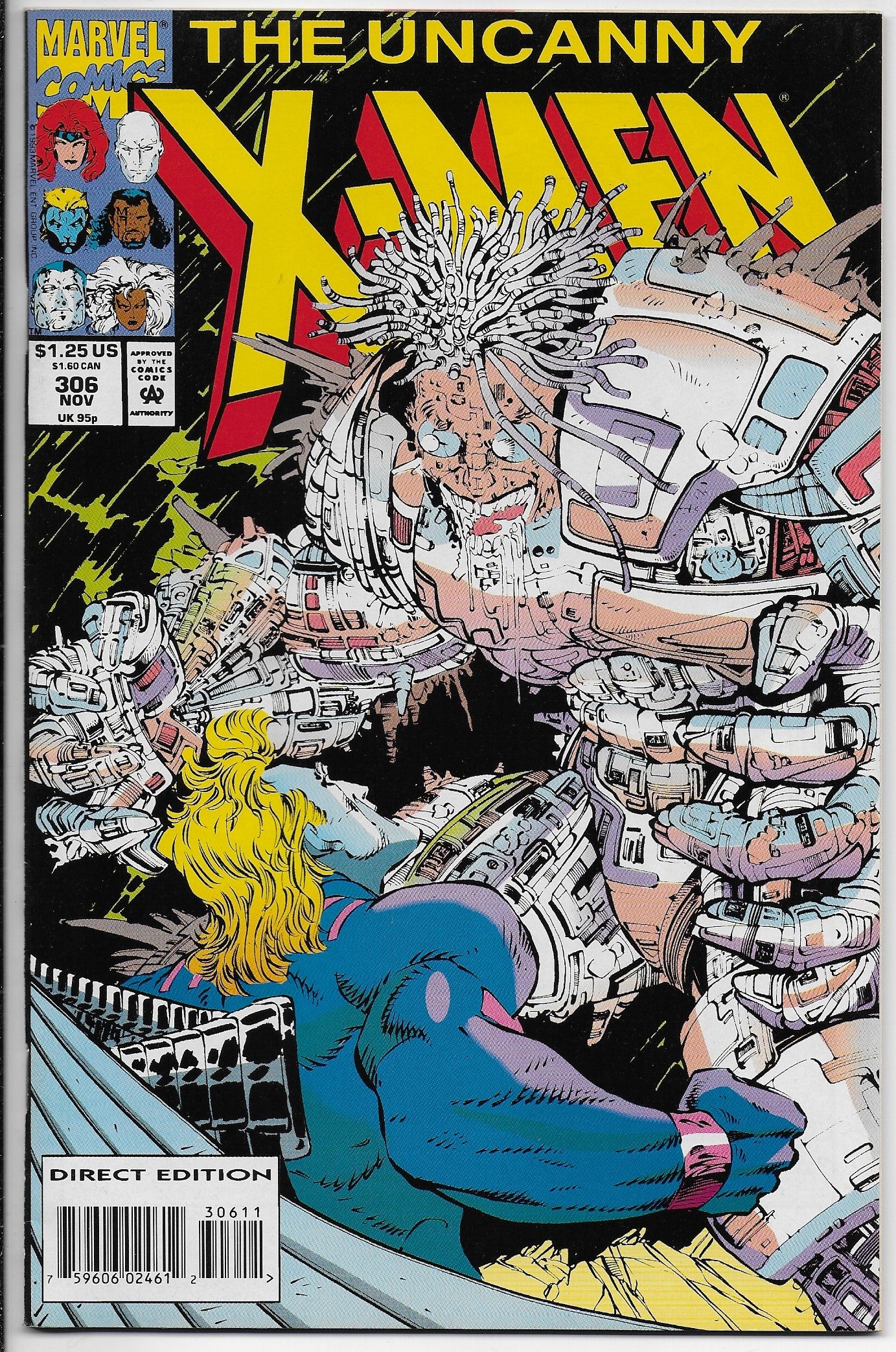 uncanny x-men 306