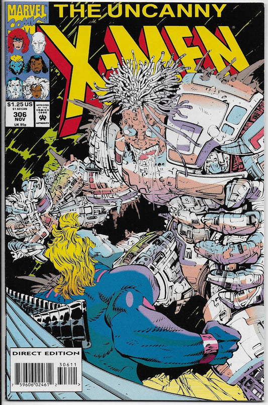 uncanny x-men 306