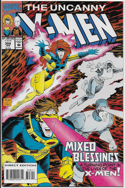 uncanny x-men 308