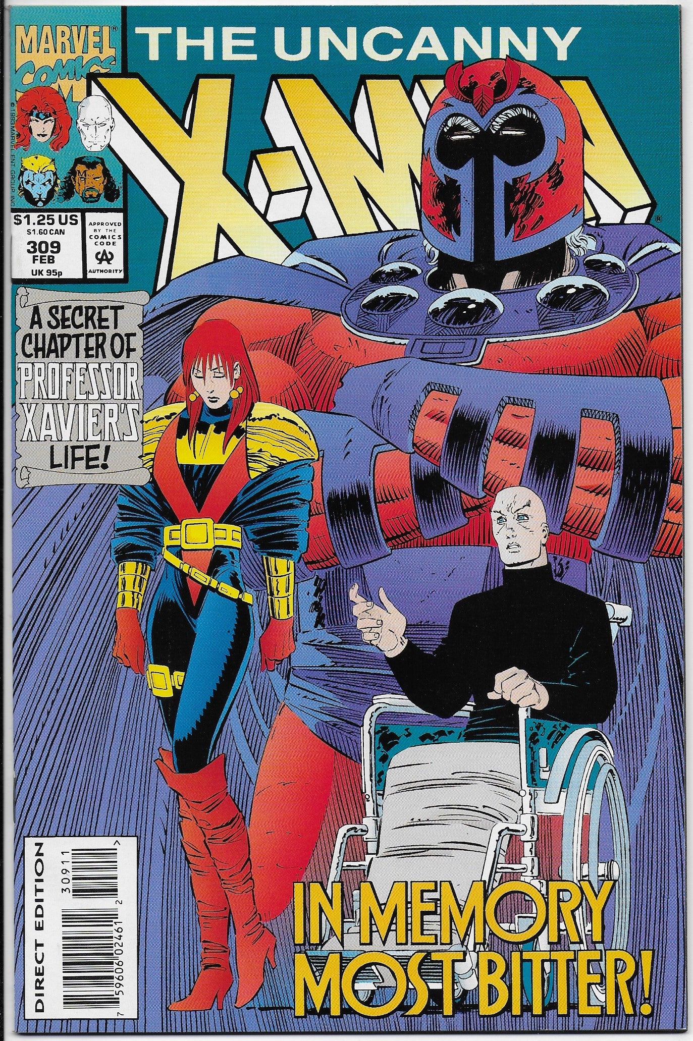 uncanny x-men 309