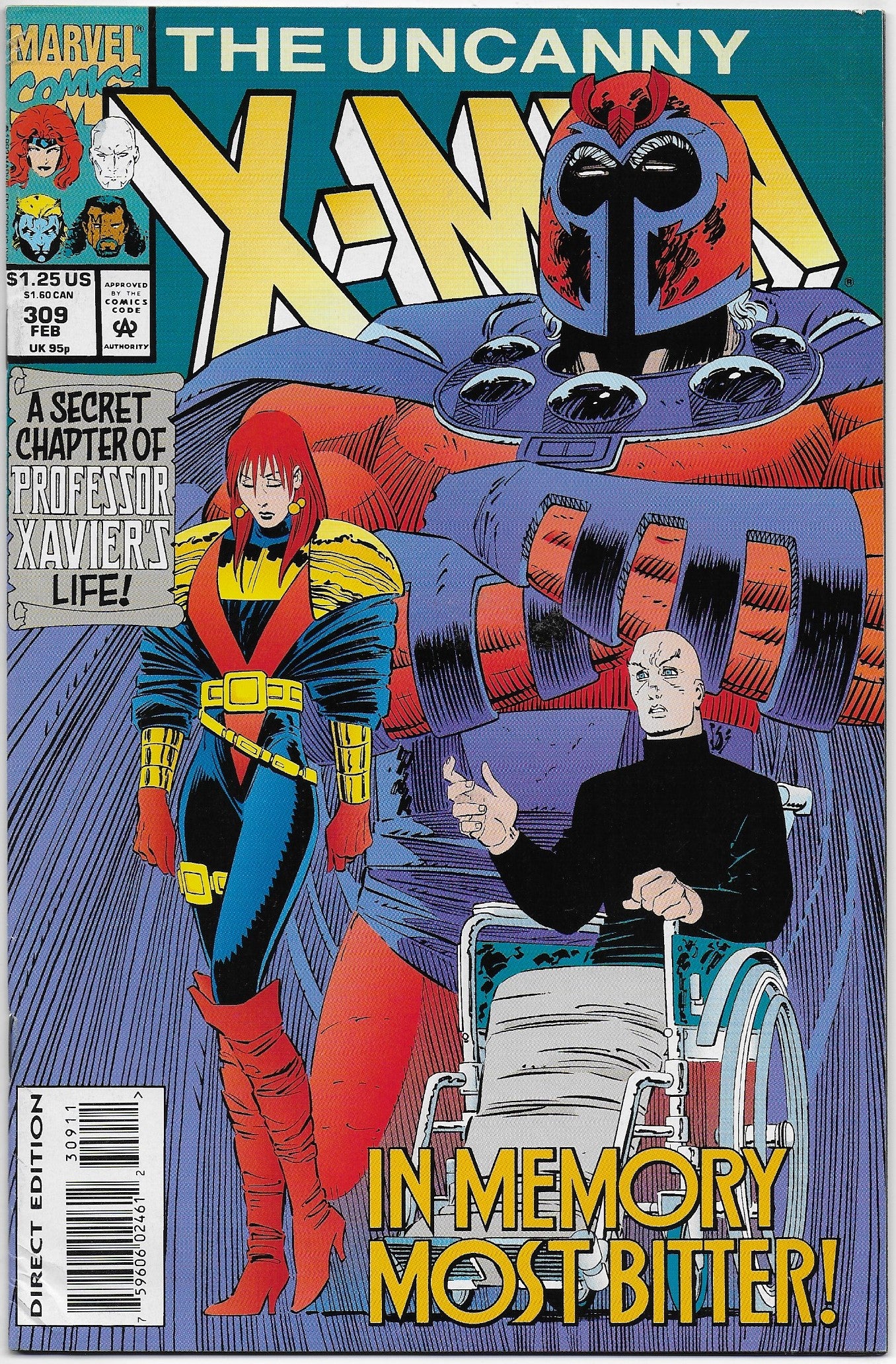 uncanny x-men 309