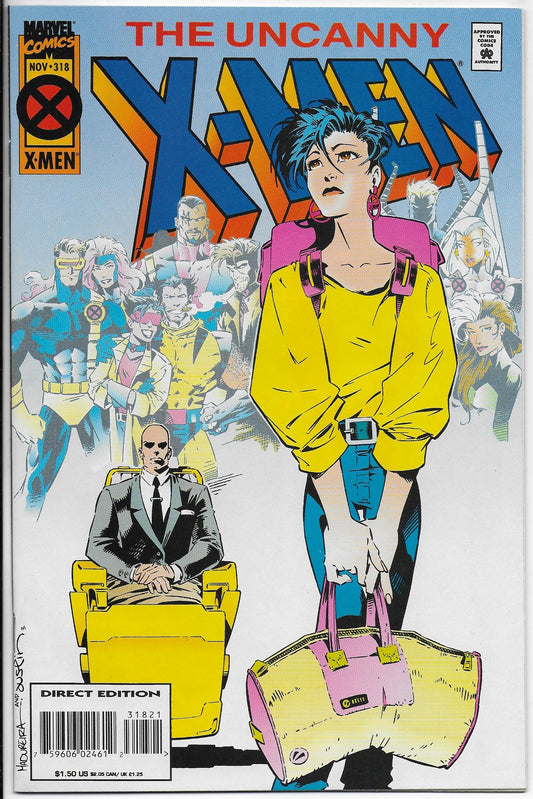 uncanny x-men 318