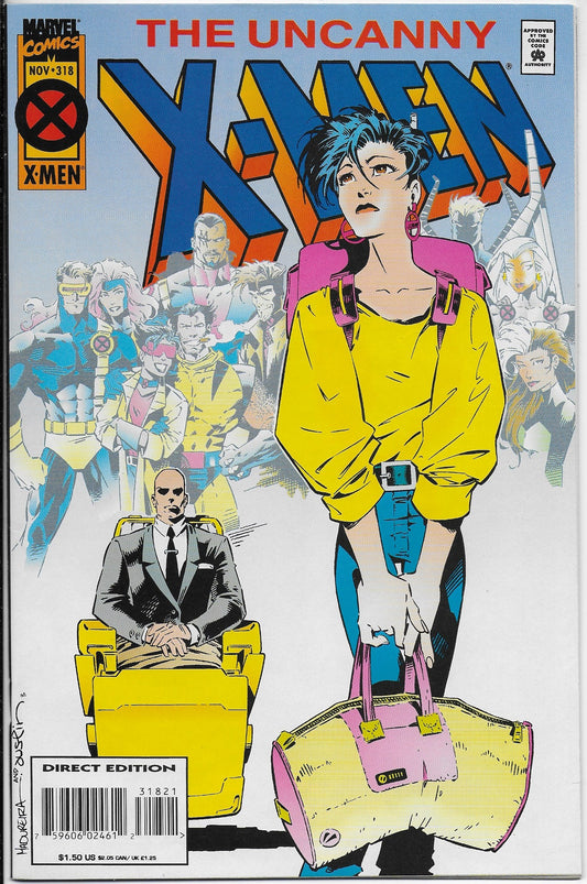 uncanny x-men 318