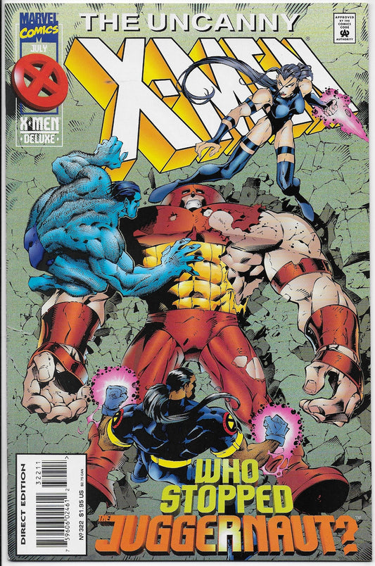 uncanny x-men 322