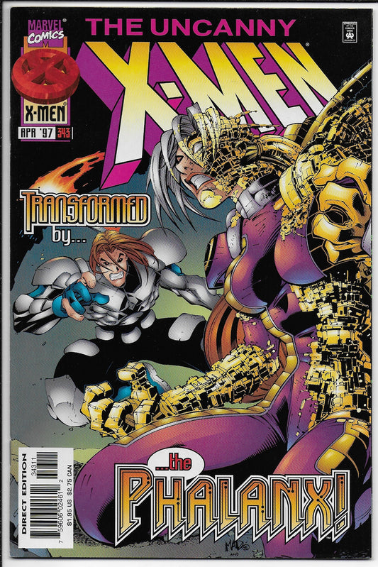 uncanny x-men 343
