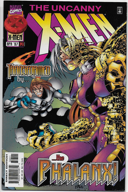 uncanny x-men 343