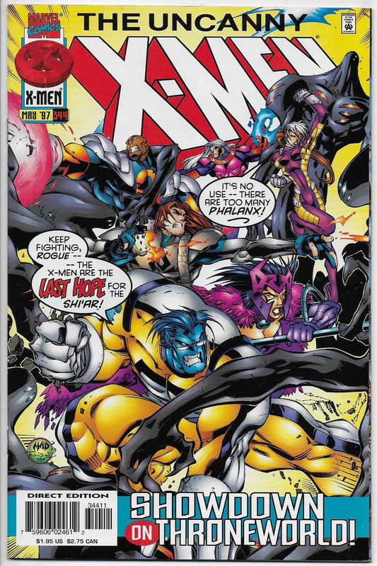 uncanny x-men 344