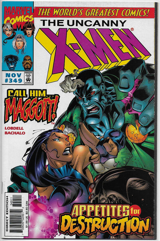 uncanny x-men 349