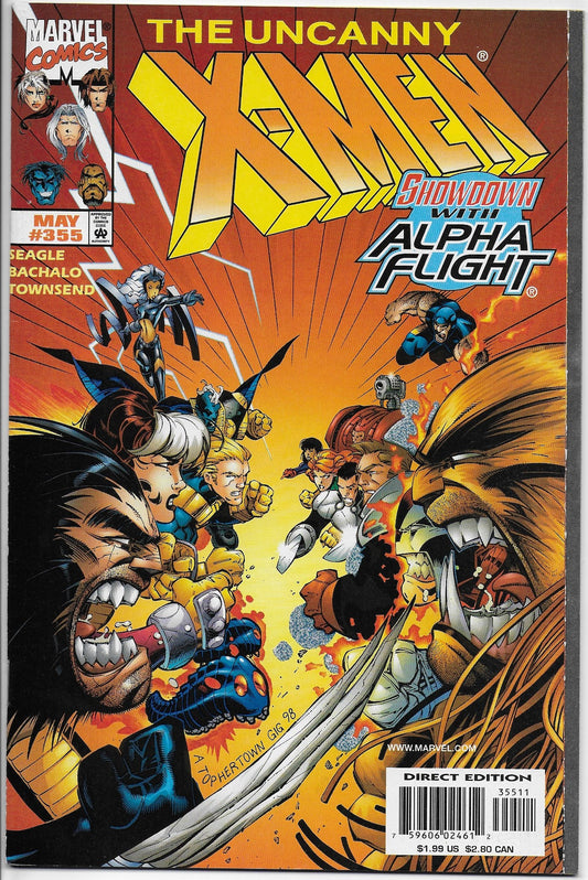 uncanny x-men 355