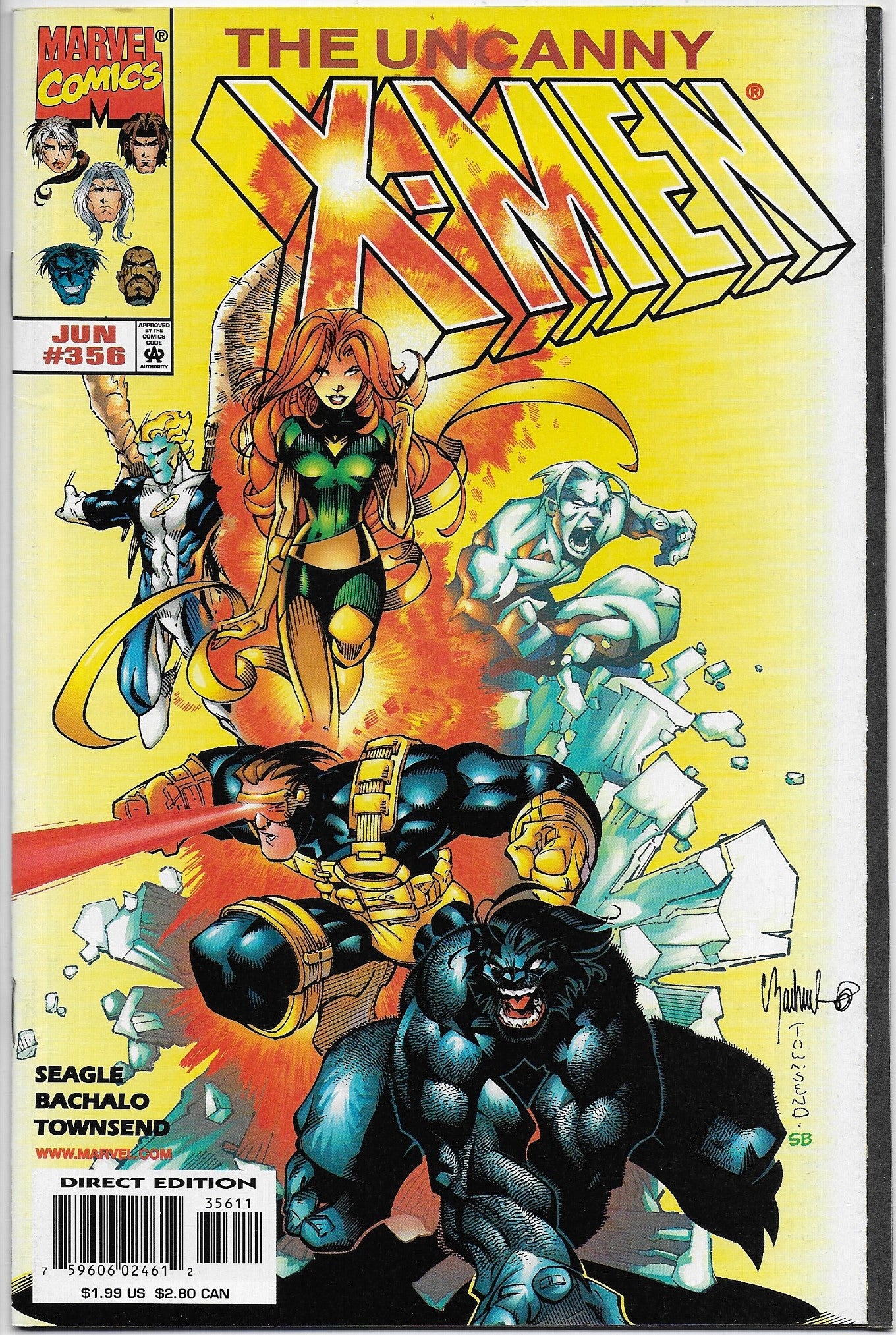 uncanny x-men 356