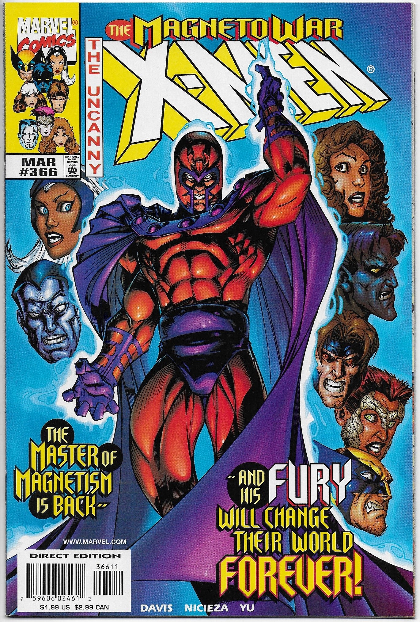 uncanny x-men 366