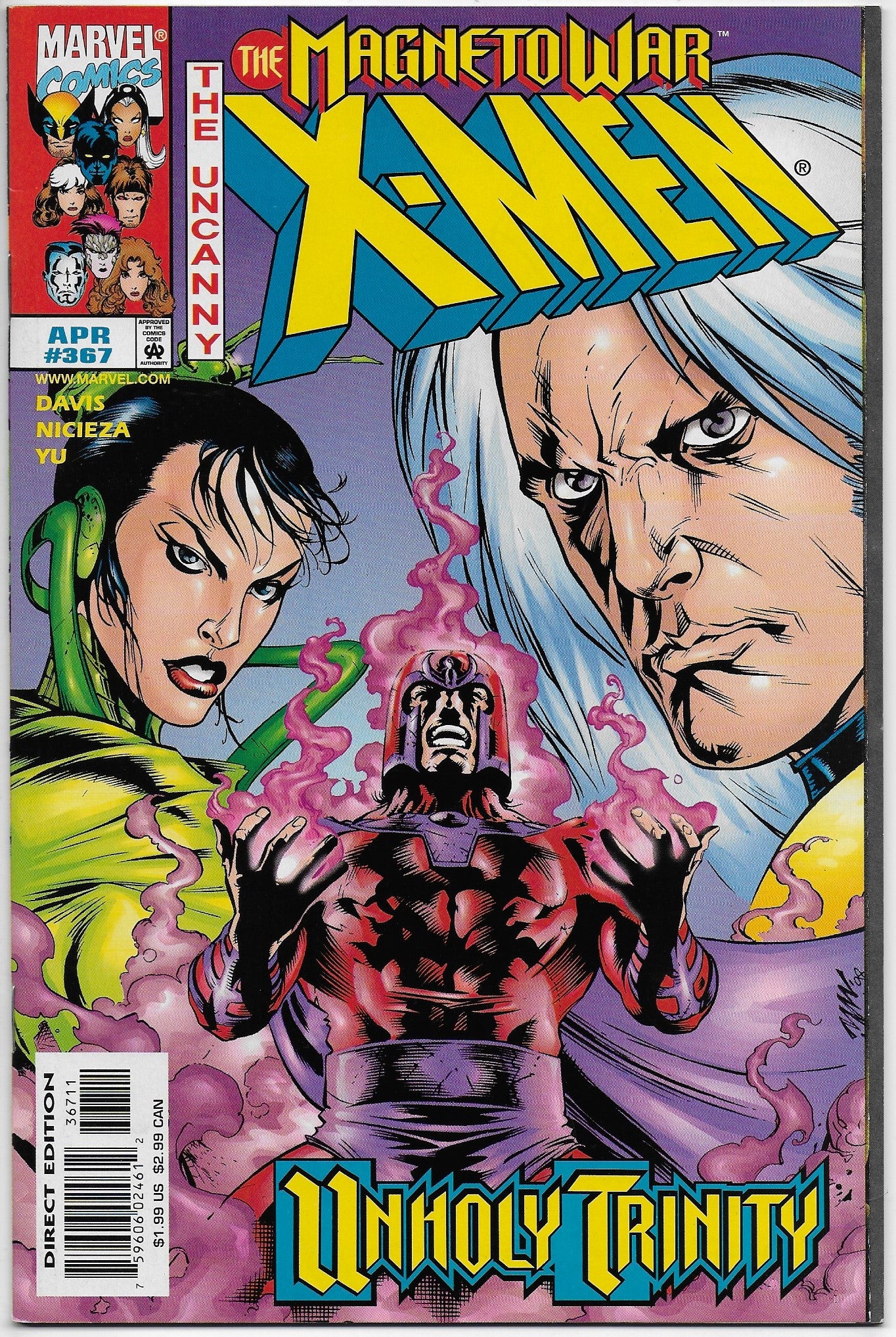 uncanny x-men 367
