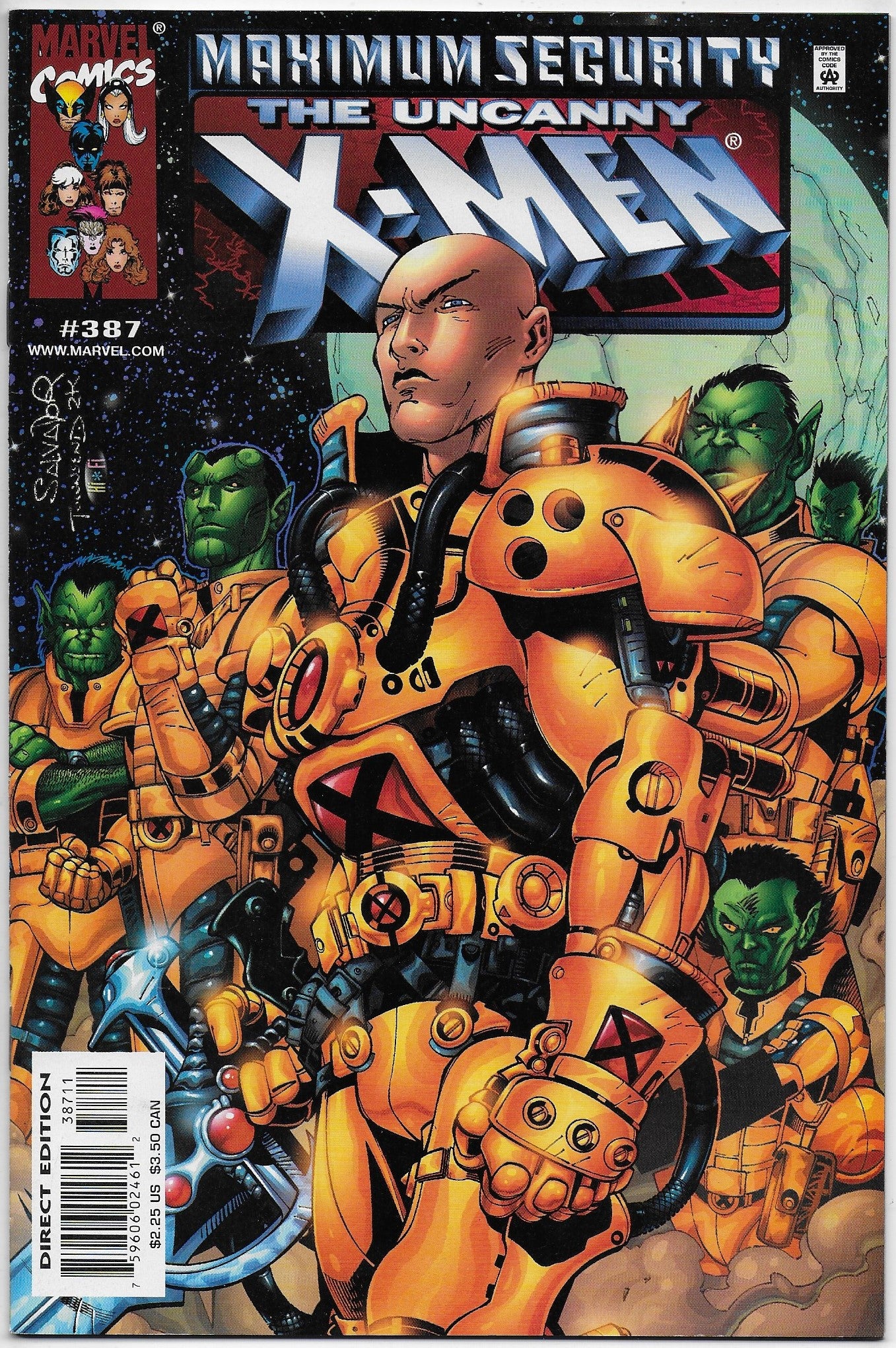 uncanny x-men 387