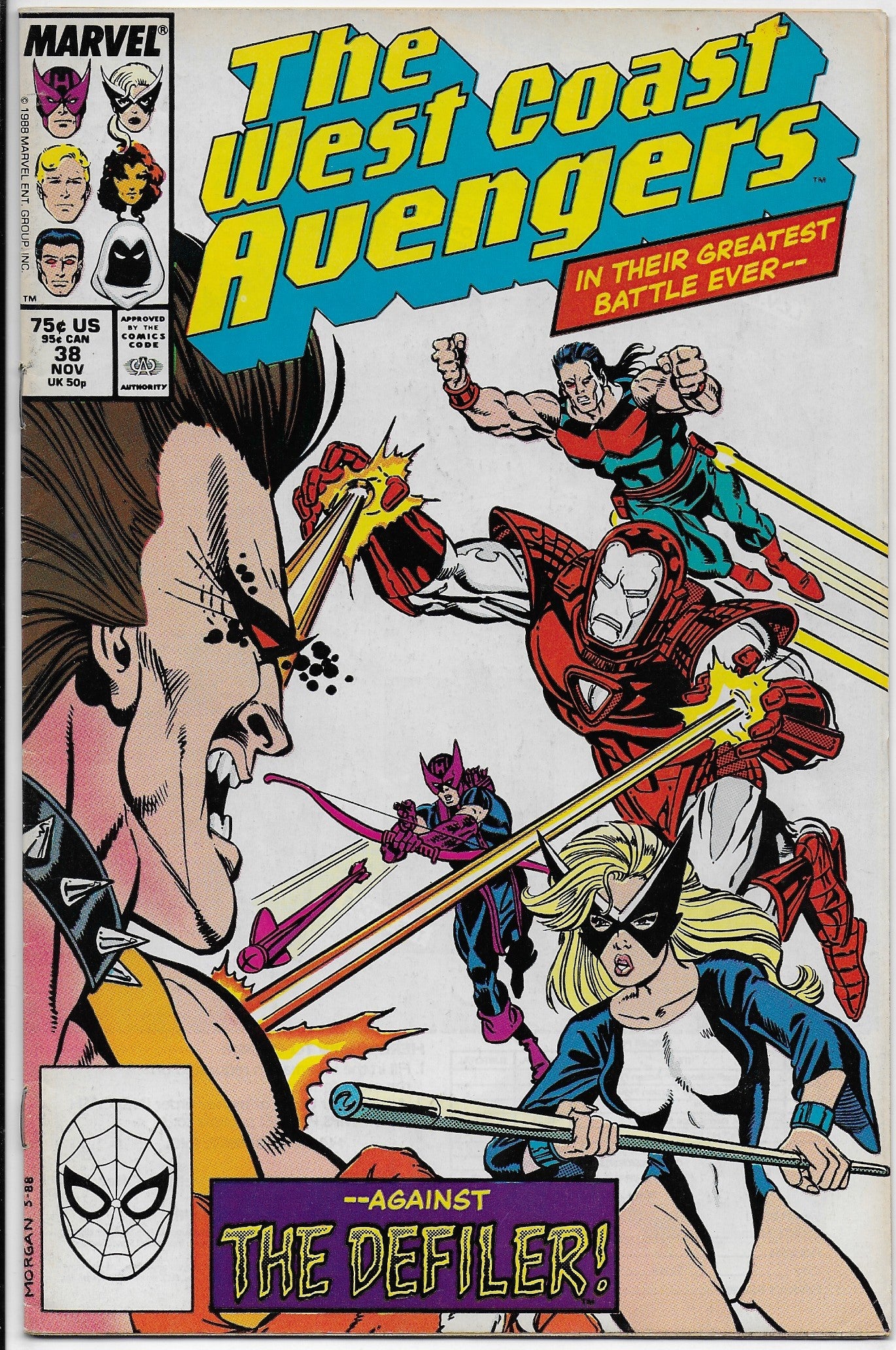 west coast avengers 38