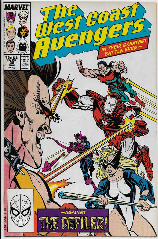 west coast avengers 38