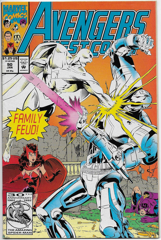 west coast avengers 90