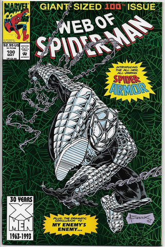web of spider-man 100