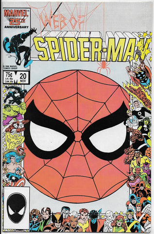 web of spider-man 20
